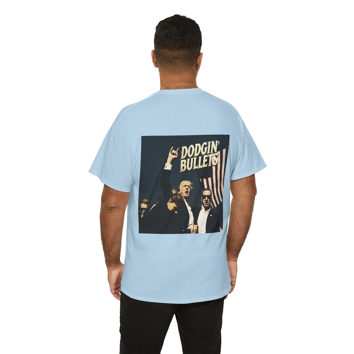 LIMITED EDITION Dodgin' Bullets Trump Tee Unisex Heavy Cotton Tee